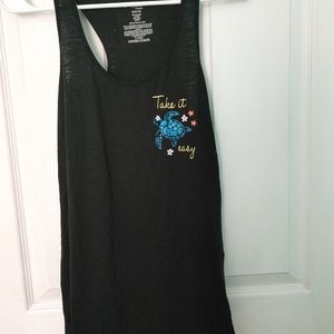 Black pajama tanktop